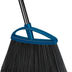 Outdoor Broom Heavy Duty 60'' Angle Brooms for Sweeping Patio Garage Lobby Yard Kitchen Indoor Offices Commercial Broom