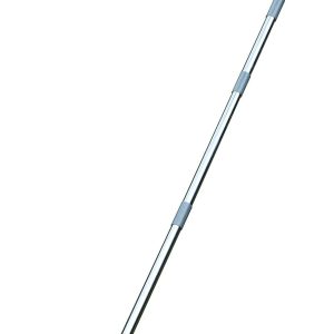 Upgraded 18" Push Broom with Adjustable Long Handle, Total Length is 55", Multi-Surface Floor Scrub Brush for Cleaning Deck, Patio, Garage, Driveway