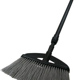 67613 Expandable Outdoor Broom , Black